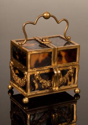 A mid 19th Century French gilt