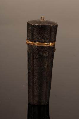 A leather and gilt metal mounted 2db149