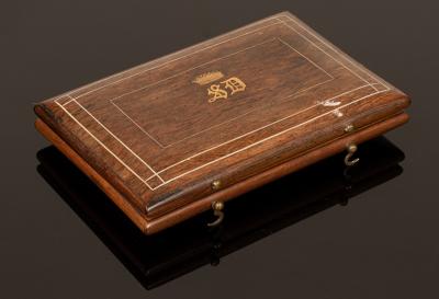 A 19th Century French gold etui,