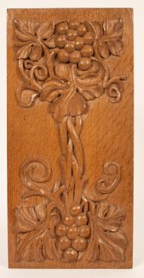 A rectangular oak panel carved 2db19e