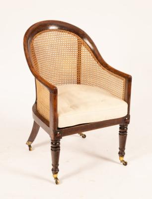 A George IV simulated rosewood