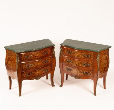 A pair of 18th Century style marble 2db275