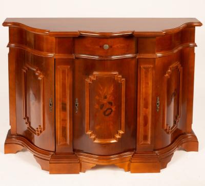 A serpentine fronted side cabinet  2db278