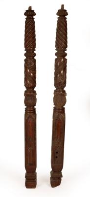 A pair of William IV carved mahogany 2db298