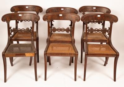 A set of six George IV mahogany 2db2a2