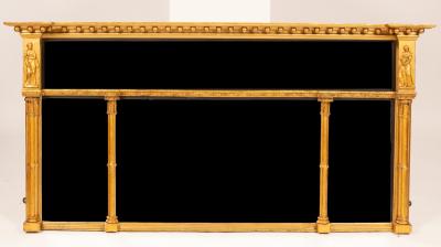 A Regency gilt framed overmantel 2db2a5