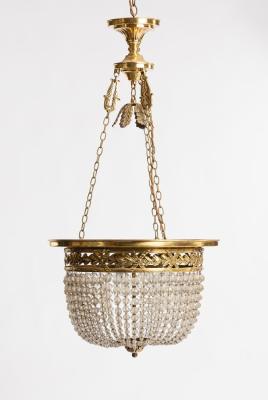An Edwardian pendant chandelier 2db2d3