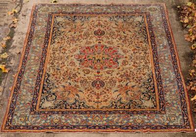 An Isfahan carpet, Central Persia,