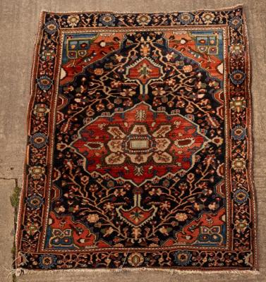 A Hamadan rug West Persia late 2db2ea