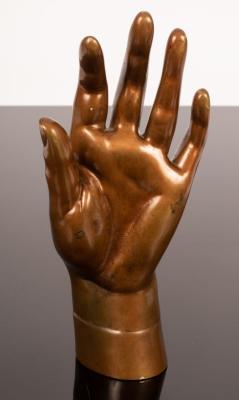 Ferdinand Barbedienne (1810-1882)/Hand/signed/bronze,