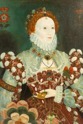 After Nicholas Hilliard 20th Century Portrait 2db31b