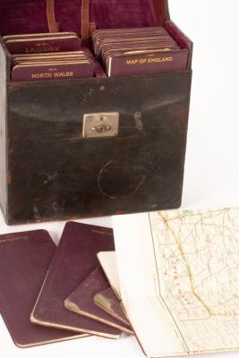 A leather cased set of English 2db32a