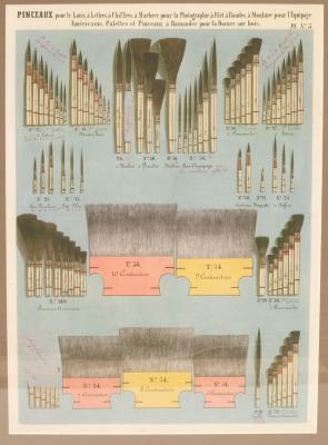 Four modern decorative prints depicting