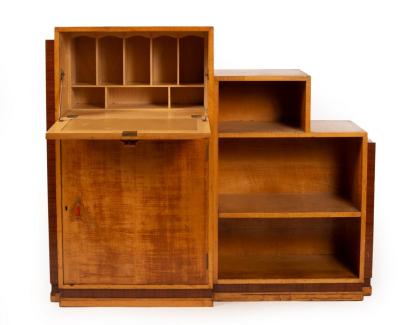 A Heals bureau/bookcase, circa