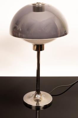 A Lumitron table lamp designed by Robert