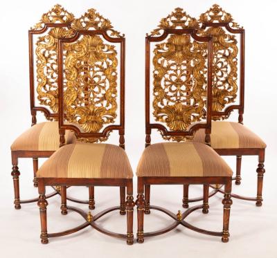 A set of four hall chairs by Jonathan 2db523