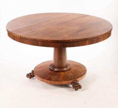 A Regency style rosewood circular 2db58b