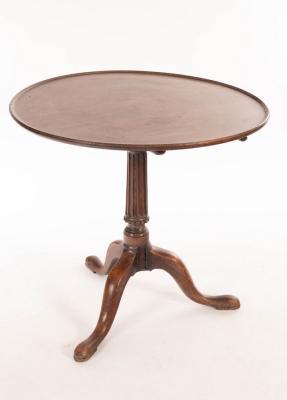 A George III mahogany tripod table  2db5b6