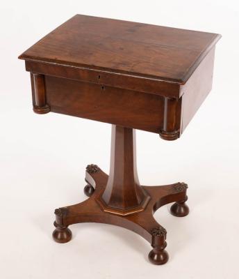 A George IV mahogany work table 2db5d1