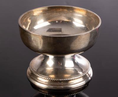 An Edwardian silver pedestal bowl  2db716