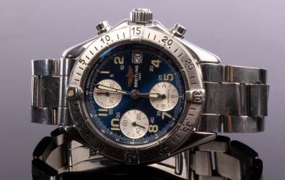 A Breitling Colt, chronograph,