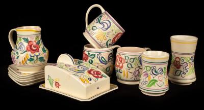 Poole Pottery a floral cheese 2db85c