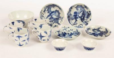 A collection of Qing blue and white 2db884