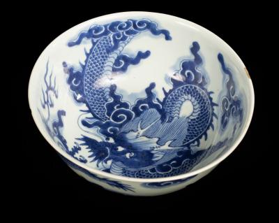 A 19th Century Chinese blue and 2db885