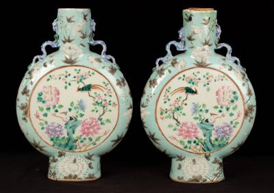 A pair of Chinese famille rose 2db888
