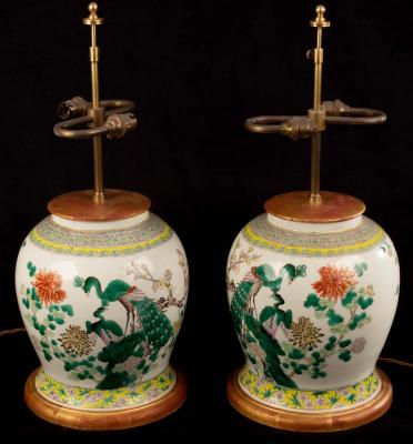 A pair of Chinese famille rose 2db89e