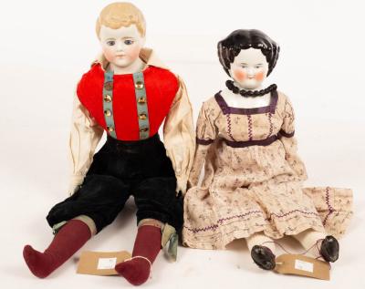 A French porcelain head doll and 2db8fb