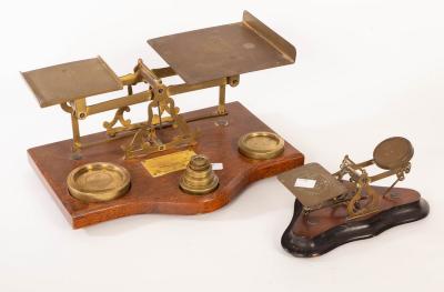 A set of late 19th Century parcel scales