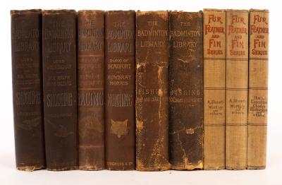 Six volumes from The Badminton