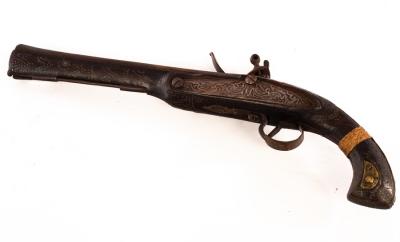 A 19th Century Indian flintlock pistol