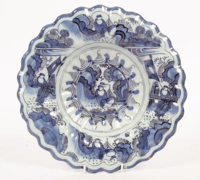An 18th Century blue and white Delft