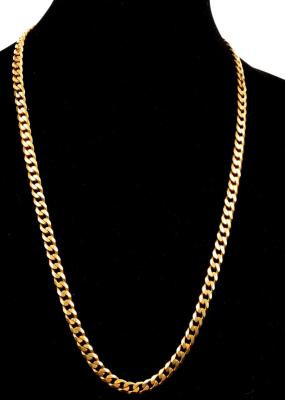 An Italian 18k yellow gold necklace