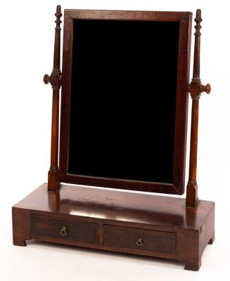 A 19th Century dressing table mirror,