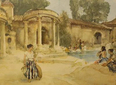 After William Russell Flint 1880 1969 Awkward 2dbccc