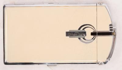 A Ronson combination cigarette case