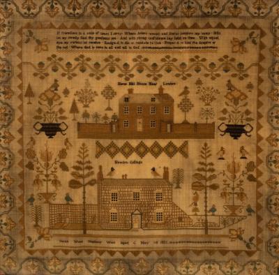 An early 19th Century needlework