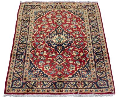 A Kashan rug, 145cm x 100cm