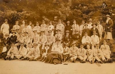 Cheshire World War I. Two photograph