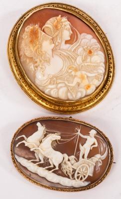 A large 19th Century shell cameo 2dbe4a