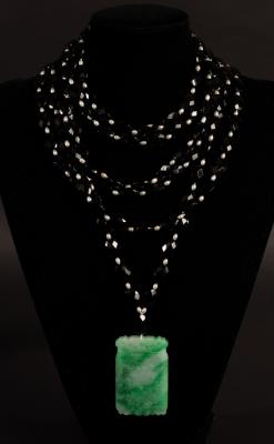 Catherine Prevost, a six-row necklace