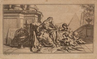 Charles-Nicolas Cochin (1715-1790)/Education/print,