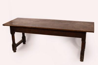 An early 18th Century refectory table