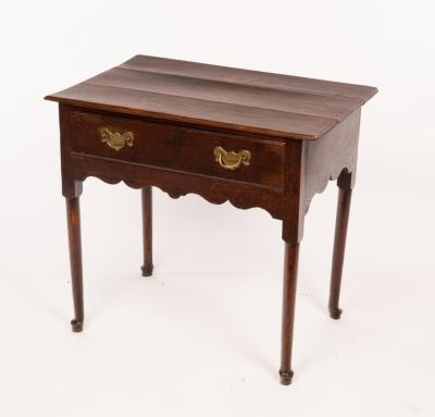 A mid 18th Century oak side table 2dc0b5