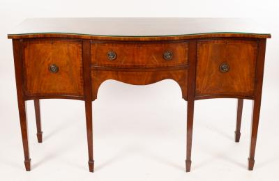 A Regency style mahogany and boxwood 2dc0dc