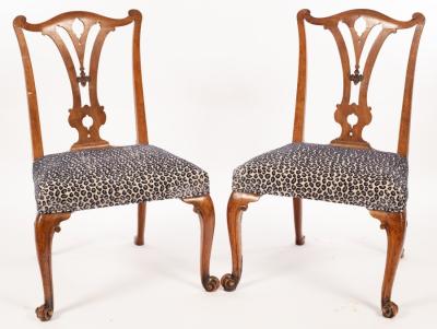 A pair of 18th Century style chairs  2dc122