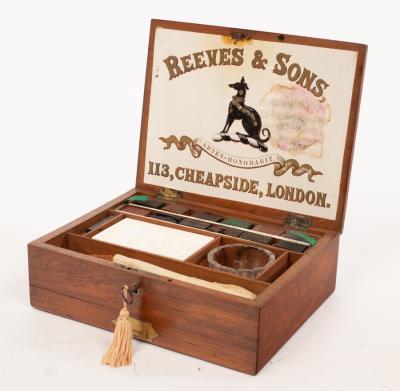 A 19th Century paint box Reeves 2dc20b